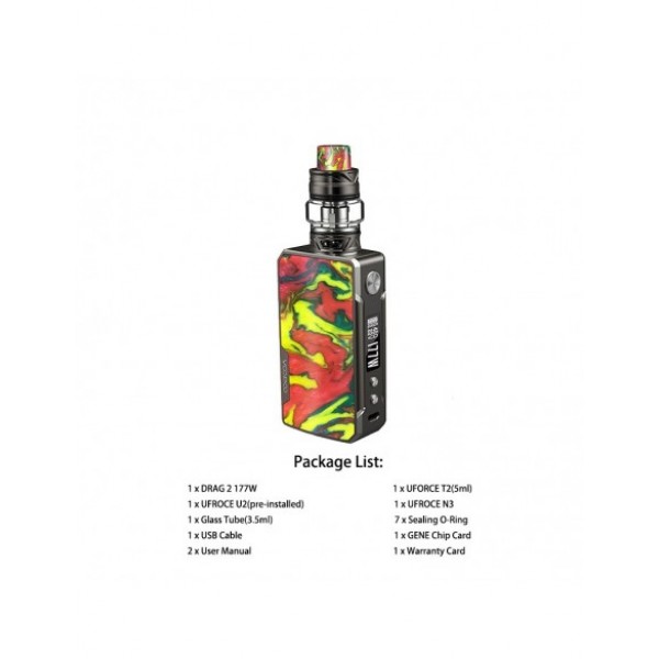 VOOPOO Drag 2 Kit With Uforce T2 Tank