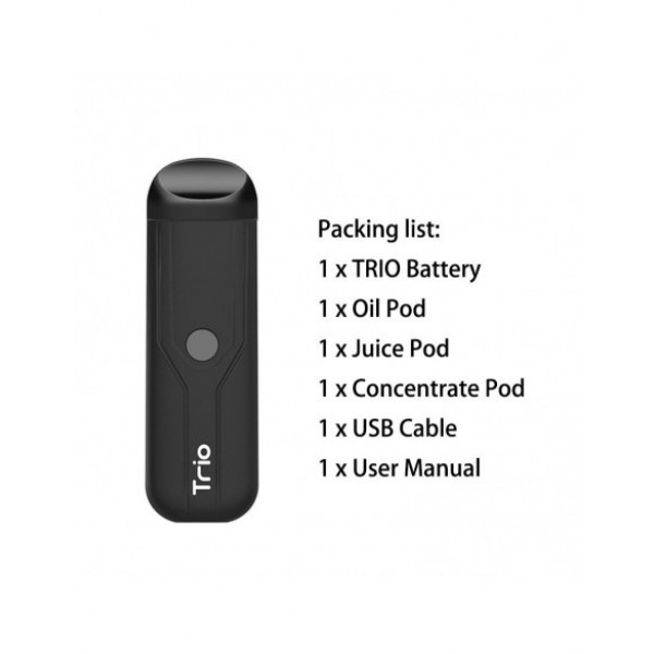 Yocan Trio 3-in-1 Pod System Vaporizer