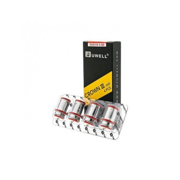 Uwell Crown 3 Replacement Coils For Uwell Crown 3 (0.25/0.4/0.5Ohm)