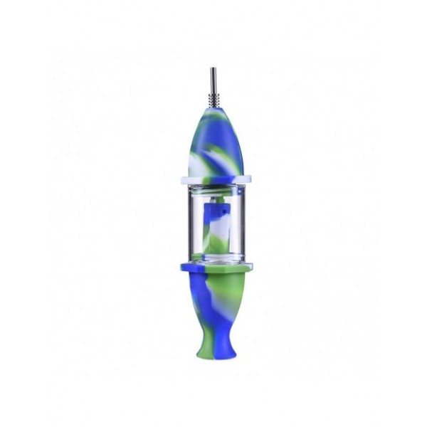 Silicone Nectar Collector With 10mm Titanium Nail