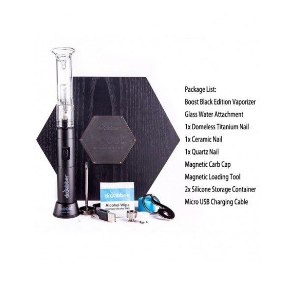 Dr. Dabber Boost Black Edition eRig For Wax/Dabs