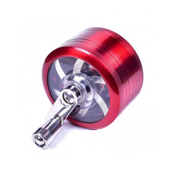 The Cutter Hand Cranked Three Piece Grinder 50mm