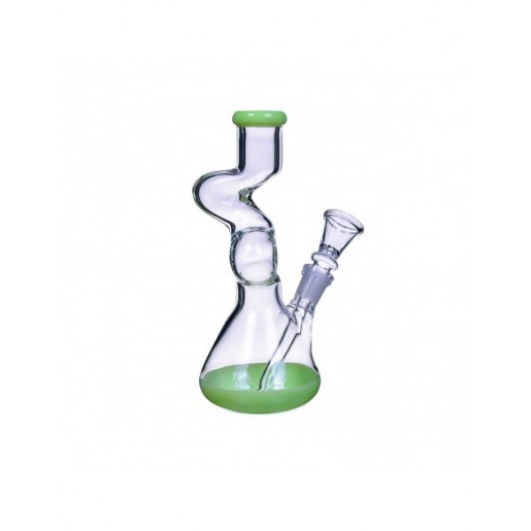 The Goliath Curved Neck Double Zong Bong 8 Inches