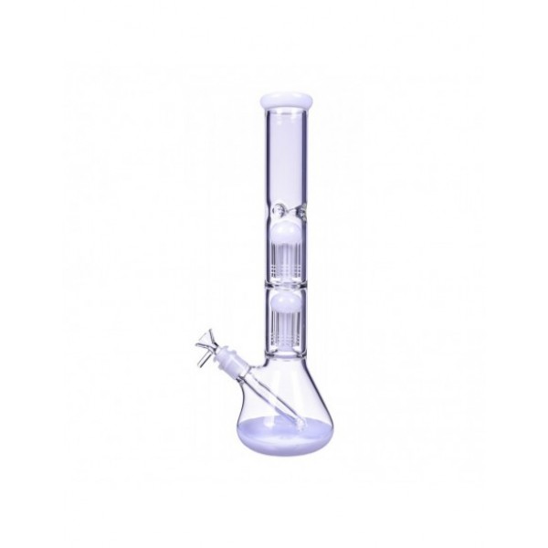 Double Tree Perc 16 Arm Bong With Down Stem And Matching Bowl 17 Inches