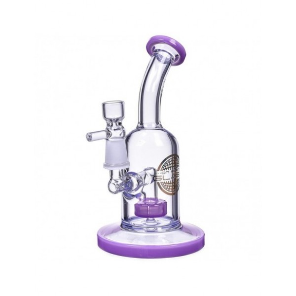 The Attraction Titled Showerhead Perc Bong & Dab Rig 7 Inches