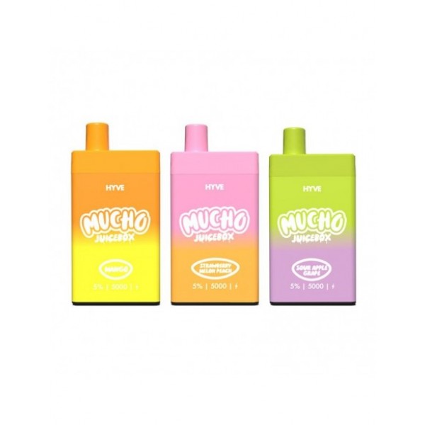 Hyve X Mucho JuiceBox Disposable Vape 5000 Puffs
